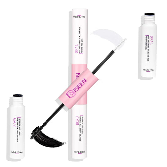 Lash Bond and Seal Waterproof for Lash Clusters Super Hold Long-Lasting Non-Irritating Eyelash Glue for DIY at Home