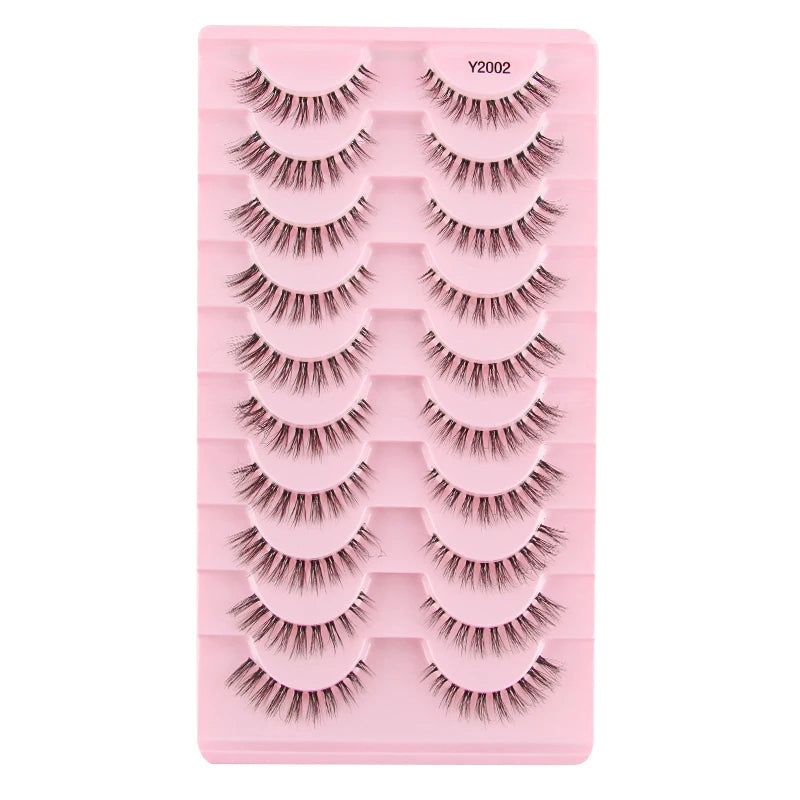 YSDO Manga False Lashes Natural Long Eyelash Extension Flyffy Wispy 3D Mink Full Lashes Natural Makeup faux Cils maquiagem