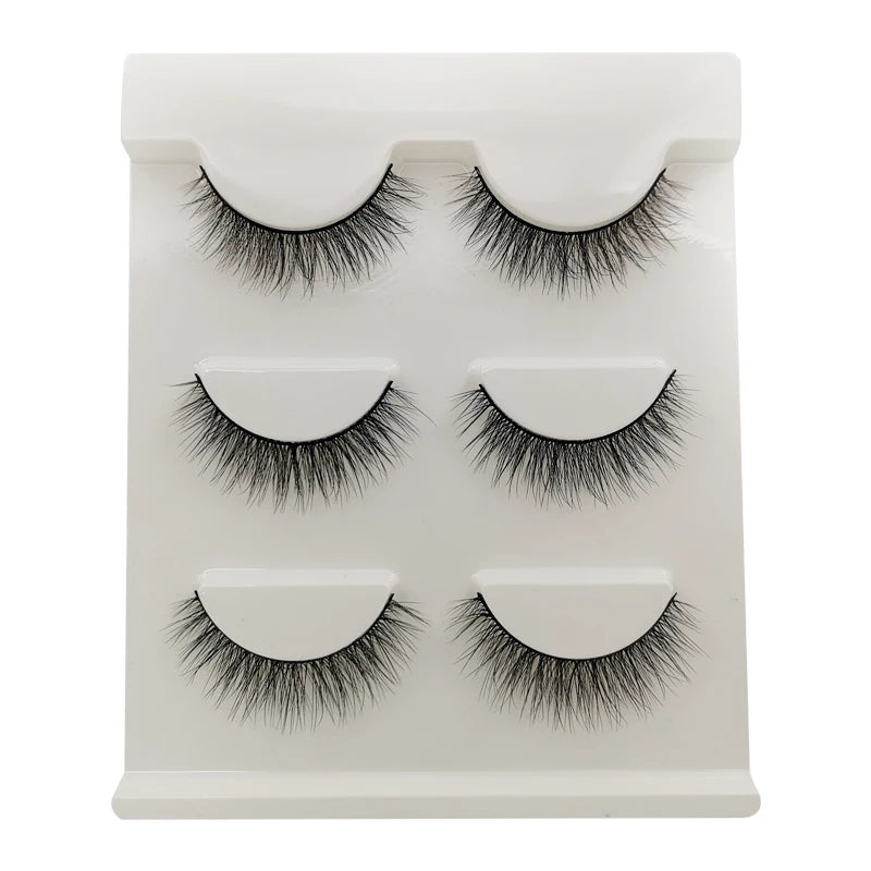 YSDO Manga False Lashes Natural Long Eyelash Extension Flyffy Wispy 3D Mink Full Lashes Natural Makeup faux Cils maquiagem