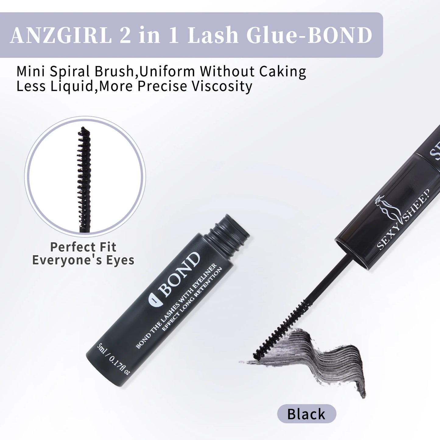 DIY Lash Extension Kit Natural Look Lash Clusters Includes Eyelash Tweezers Bond And Seal Glue For Salon at Home Makeup
