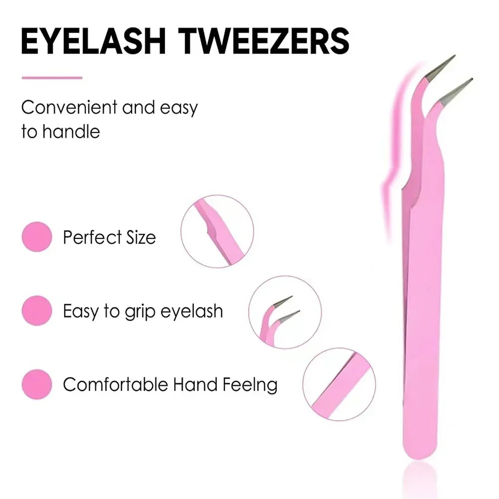 10 Rows Individual Lashes Kit Natural Long DIY Cluster Eyelashes with Lash Bond and Seal Extension Kit Makeup Tools Faux Cils