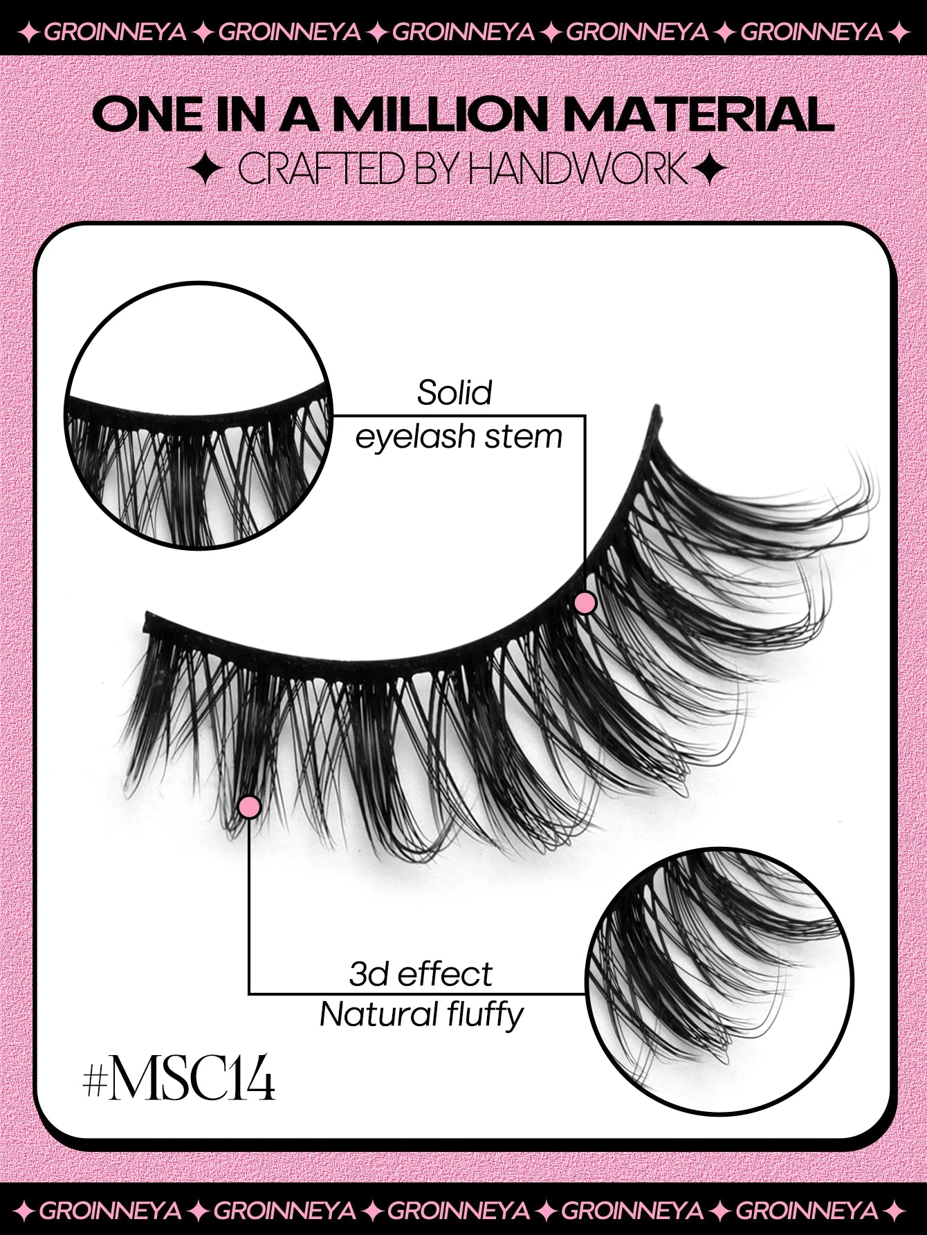 Veltrinay Manga Lashes Fake Lashes 3d Faux Mink Eyelashes Cat Eye Eyelashes Natural Soft False Eyelashes Extension Makeup