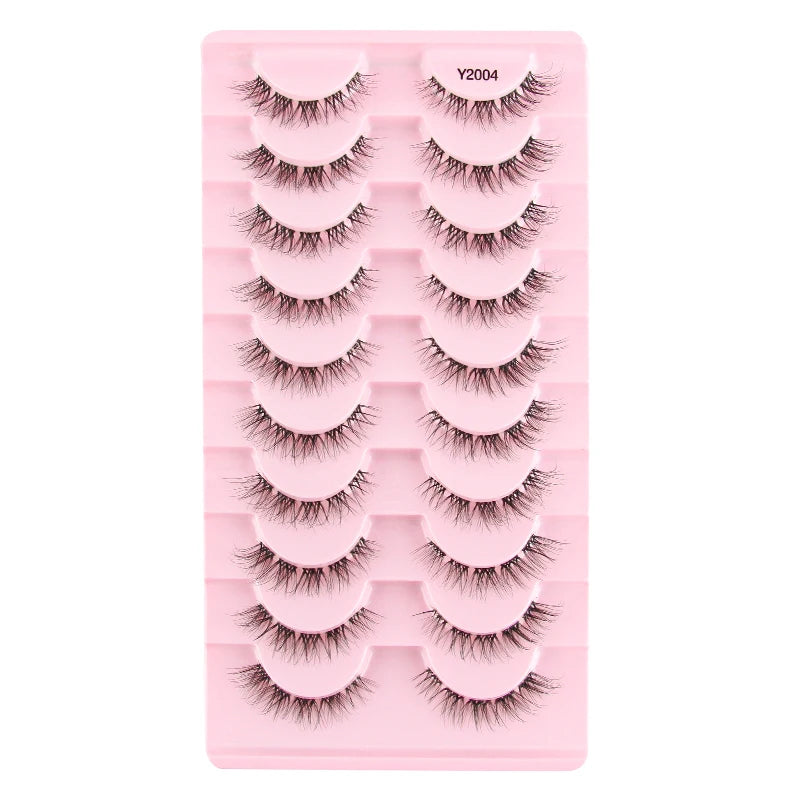 YSDO Manga False Lashes Natural Long Eyelash Extension Flyffy Wispy 3D Mink Full Lashes Natural Makeup faux Cils maquiagem