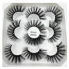 Wholesale 15mm Faux Mink Eyelashes Full Strip Lashes with Wispy Spiky Look Eyelash Extensions Similar Style