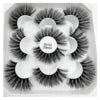 Wholesale 15mm Faux Mink Eyelashes Full Strip Lashes with Wispy Spiky Look Eyelash Extensions Similar Style