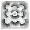 Wholesale 15mm Faux Mink Eyelashes Full Strip Lashes with Wispy Spiky Look Eyelash Extensions Similar Style