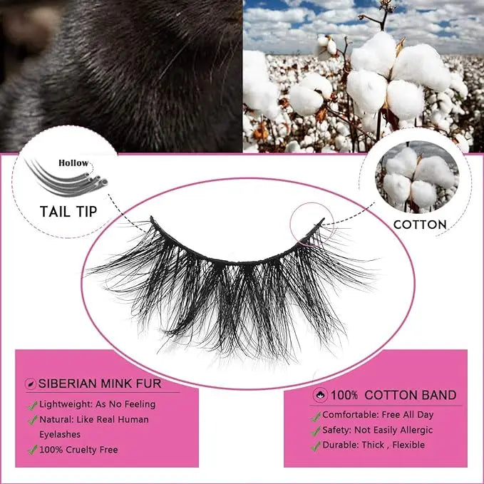 Wholesale 15mm Faux Mink Eyelashes Full Strip Lashes with Wispy Spiky Look Eyelash Extensions Similar Style