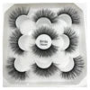 Wholesale 15mm Faux Mink Eyelashes Full Strip Lashes with Wispy Spiky Look Eyelash Extensions Similar Style